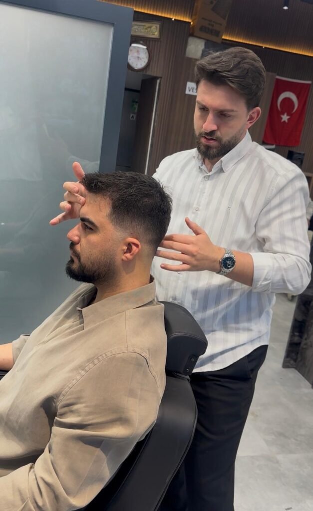 Buzz / Asker erkek saç modeli - Furkan Mavuş Berber Ankara