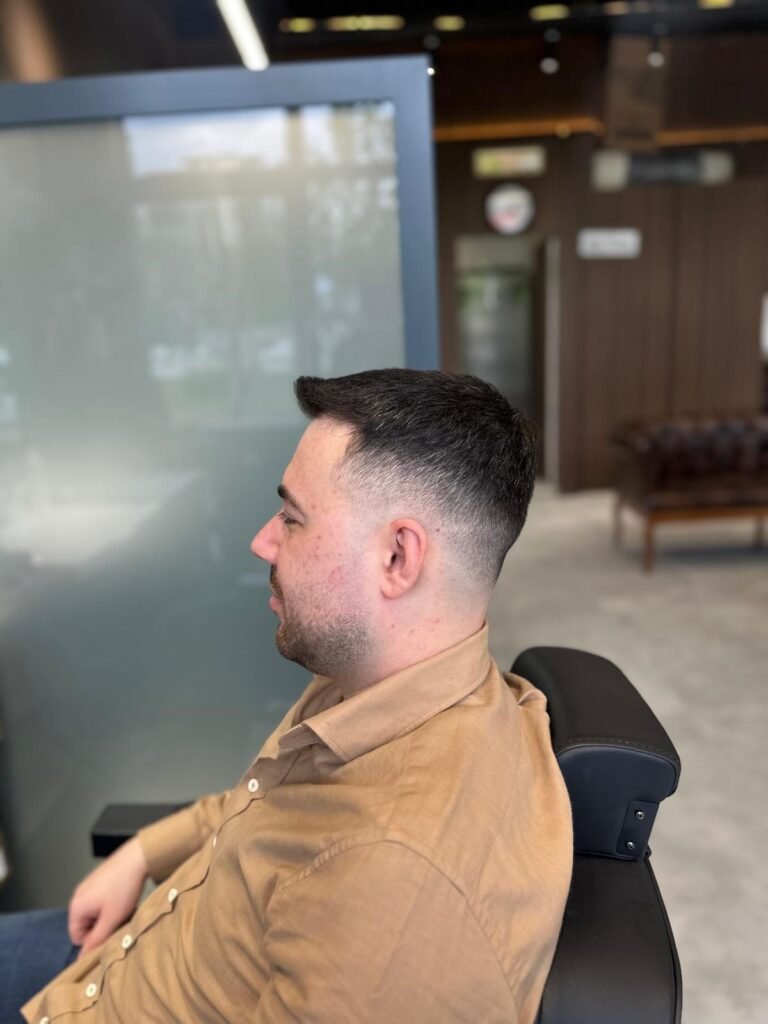 Furkan Mavuş Berber Ankara erkek saç ve sakal tıraşı çalışması